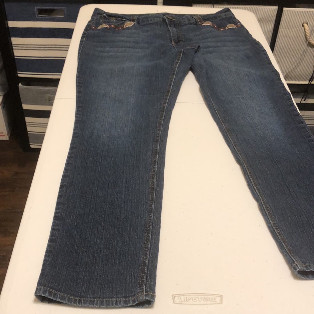 Leemo USA Jeans Size 18 - Picture 7 of 11